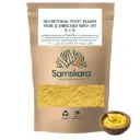 NUTRITIONAL YEAST FLAKES | 100% Pure | Extra Vit B & D + Low Fat, High Fiber +Bone Health, Muscle Maintenance