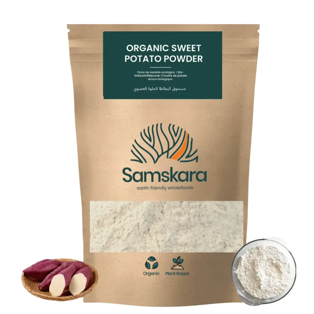 SWEET POTATO POWDER | Organic BIO | Rich in Antioxidants and Fibre + Natural source of Carbohydrates