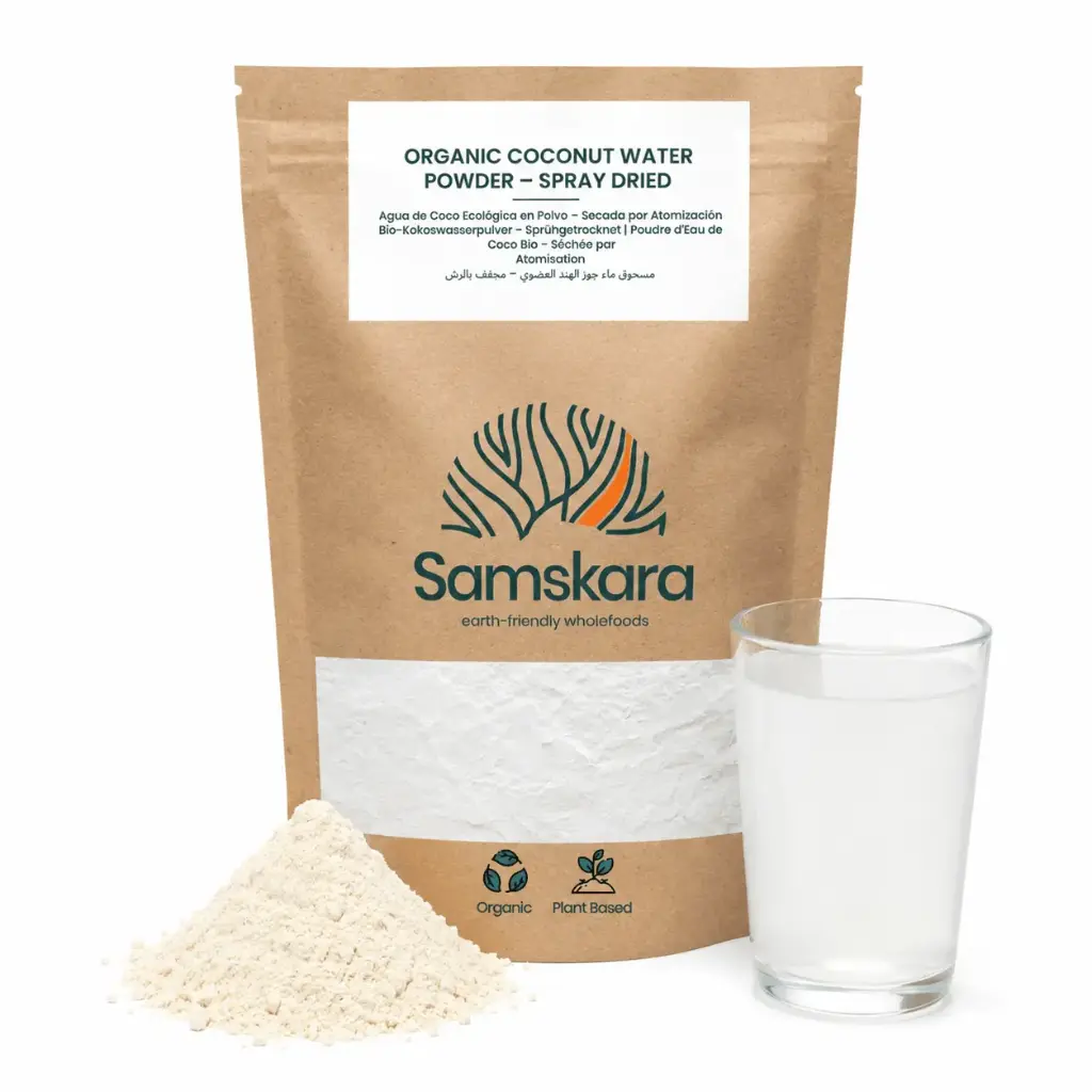 COCONUT WATER POWDER - SPRAY DRIED | Organic BIO | Srilankan Origin + 100% Pure + Natural Electrolytes