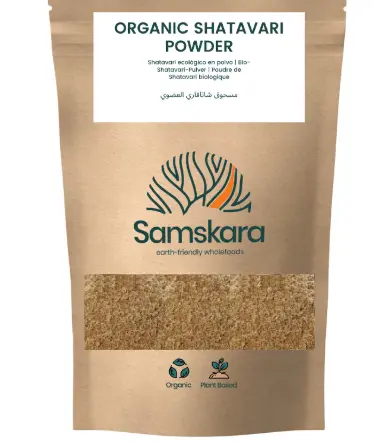 SHATAVARI POWDER | Organic BIO | +  Supports Women's Hormonal Balance & Reproductive Health