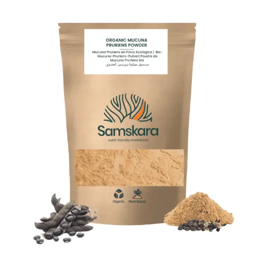 [mucuna 250g] Mucuna Pruriens Powder | Organic BIO +100% Natural Velvet Bean + Improves Mood + Cognitive function