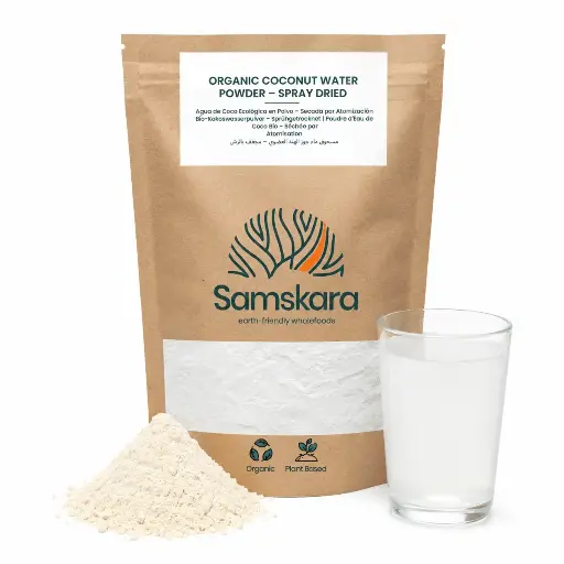 COCONUT WATER POWDER - SPRAY DRIED | Organic BIO | Srilankan Origin + 100% Pure + Natural Electrolytes
